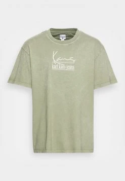 Karl Kani SIGNATURE TEE UNISEX - T-Shirt Print - Military Green 5 Karl Kani SIGNATURE TEE UNISEX - T-Shirt Print - Military Green -Outlet KARL KANI Store c51dc772242144968ba7eb0c407e2053