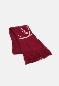 Karl Kani SIGNATURE SCARF UNISEX - Schal - Dark Red