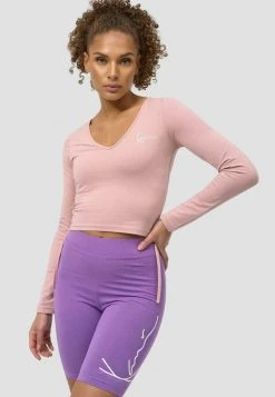 Karl Kani Langarmshirt - Rose, Damen