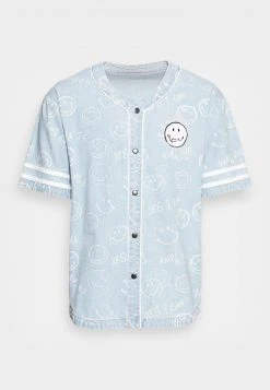 KARL KANI X SMILEY® OG BASEBALL SHIRT - Hemd - Bleached Blue, Herren 10 KARL KANI X SMILEY® OG BASEBALL SHIRT - Hemd - Bleached Blue, Herren -Outlet KARL KANI Store c83d3e71fa734ed0a0a998349471652f