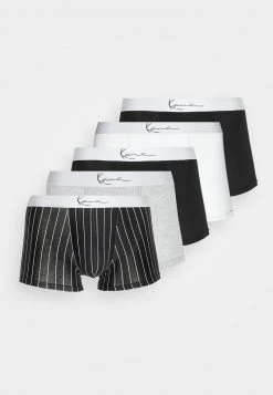 Karl Kani RETRO TAPE BOXER BRIEF 5 PACK - Panties - White/grey/black, Herren