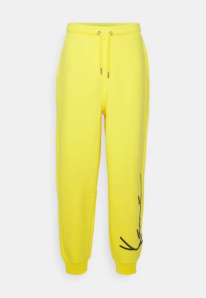UNISEX SIGNATURE REGULAR FIT - Jogginghose - yellow Karl Kani UNISEX SIGNATURE REGULAR FIT - Jogginghose - Yellow -Outlet KARL KANI Store c9a63792fdbe4e51a22a5ff8492b3c4e