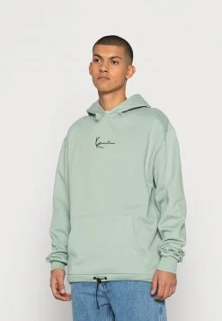 Karl Kani SMALL SIGNATURE HOODIE UNISEX - Kapuzenpullover - Mint