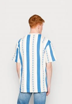 Karl Kani SMALL SIGNATURE STRIPE TEE UNISEX - T-Shirt Print - Blue -Outlet KARL KANI Store ccfdf61d2c324c78aa16826e79533815