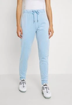 Karl Kani SIGNATURE VELVET PANTS - Jogginghose - Light Blue, Damen