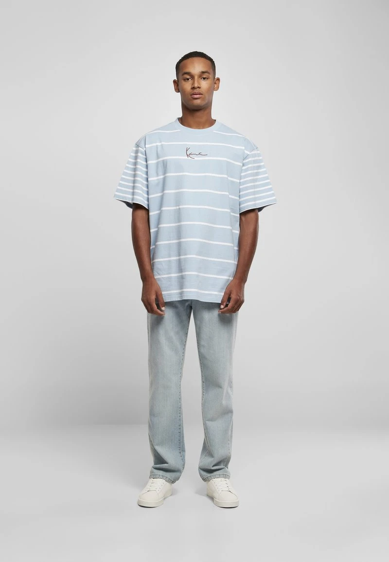 T-Shirt print - bluewhite Karl Kani T-Shirt Print - Bluewhite, Herren -Outlet KARL KANI Store ce30e5bab09d407c8caa41cd0d861d39