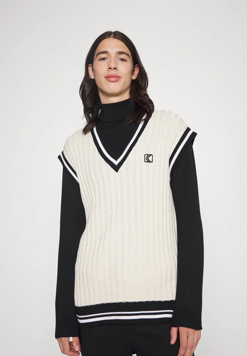 Karl Kani Strickpullover - Cream, Herren 3 Karl Kani Strickpullover - Cream, Herren