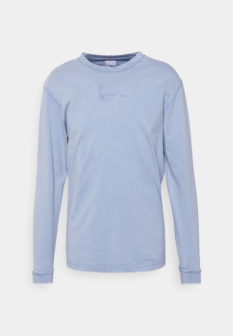 SMALL SIGNATURE WASHED UNISEX - Langarmshirt - blue Karl Kani SMALL SIGNATURE WASHED UNISEX - Langarmshirt - Blue -Outlet KARL KANI Store ceda3bac9a834c39ad1008b541257815