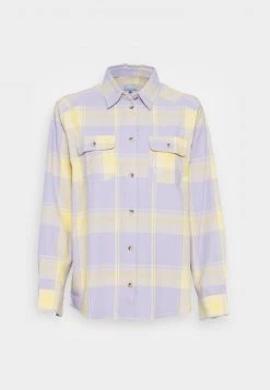 Karl Kani CHEST SIGNATURE - Hemdbluse - Purple, Damen -Outlet KARL KANI Store cf9a87aebf734aca896f87945bc8dcce