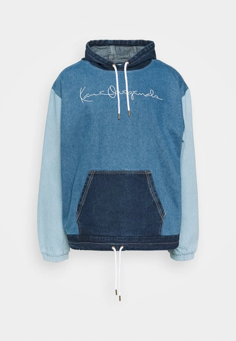 ORIGINALS BLOCK HOODIE - Kapuzenpullover - blue Karl Kani ORIGINALS BLOCK HOODIE - Kapuzenpullover - Blue, Herren -Outlet KARL KANI Store cffef157ffc14661a6b44895da3e1251