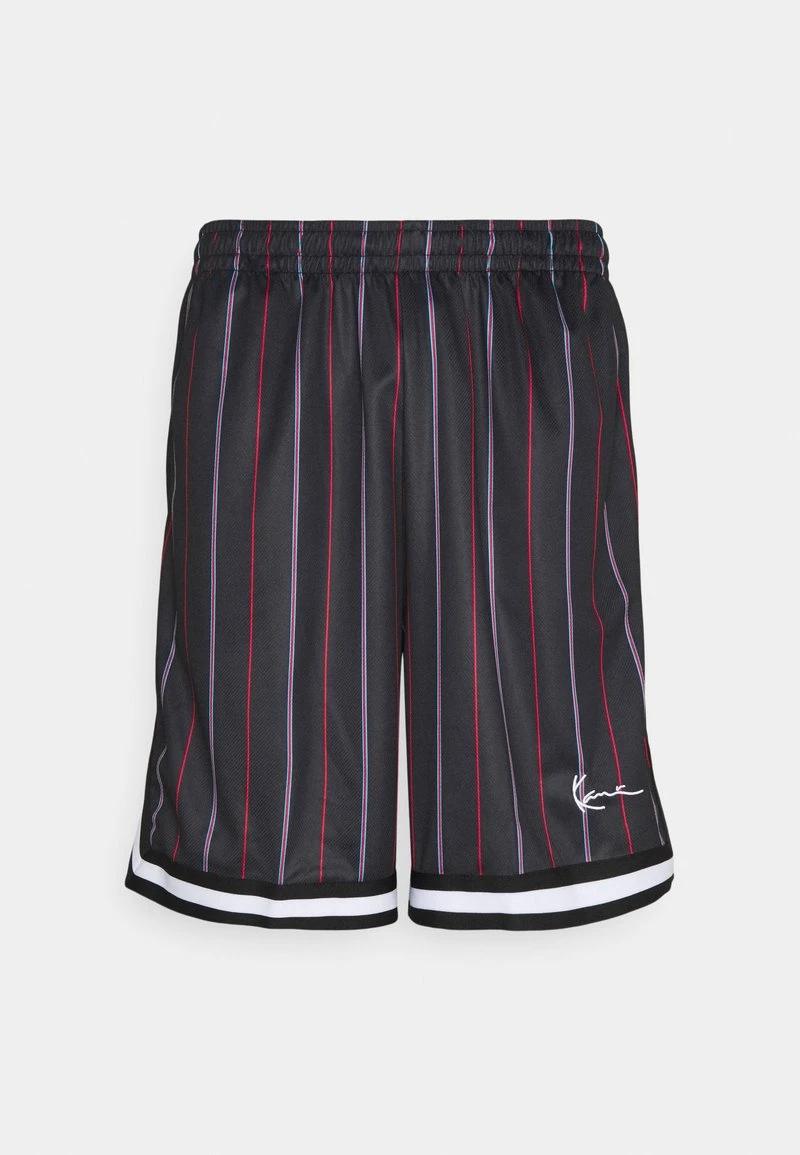 SMALL SIGNATURE PINSTRIPE - Shorts - black Karl Kani SMALL SIGNATURE PINSTRIPE - Shorts - Black, Herren -Outlet KARL KANI Store d081cbc2f8664bb1a83c0c601403c763