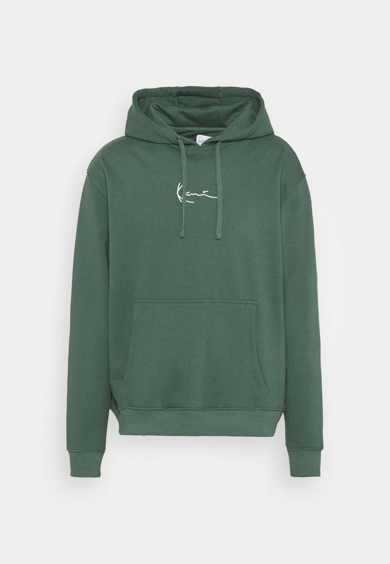 UNISEX SMALL SIGNATURE HOODY - Kapuzenpullover - darkgreen Karl Kani UNISEX SMALL SIGNATURE HOODY - Kapuzenpullover - Darkgreen -Outlet KARL KANI Store d0a23d6f1b834c62b6953a3172f2f826