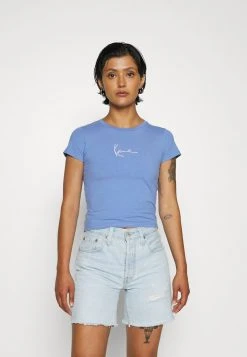 Karl Kani SIGNATURE - T-Shirt Print - Blue, Damen