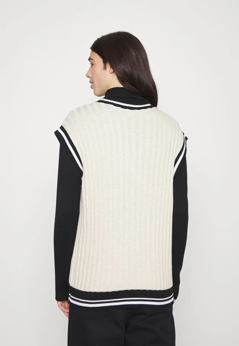 Karl Kani Strickpullover - Cream, Herren 5 Karl Kani Strickpullover - Cream, Herren – Bild 3