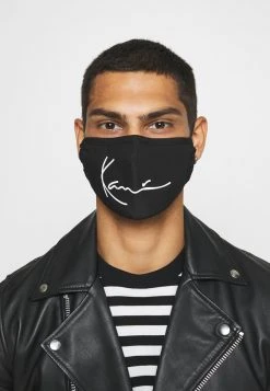 Karl Kani SIGNATURE FACE MASK - Stoffmaske - Black, Unisex -Outlet KARL KANI Store d0e6a7f64cd141eaaf3a80d1c744433a