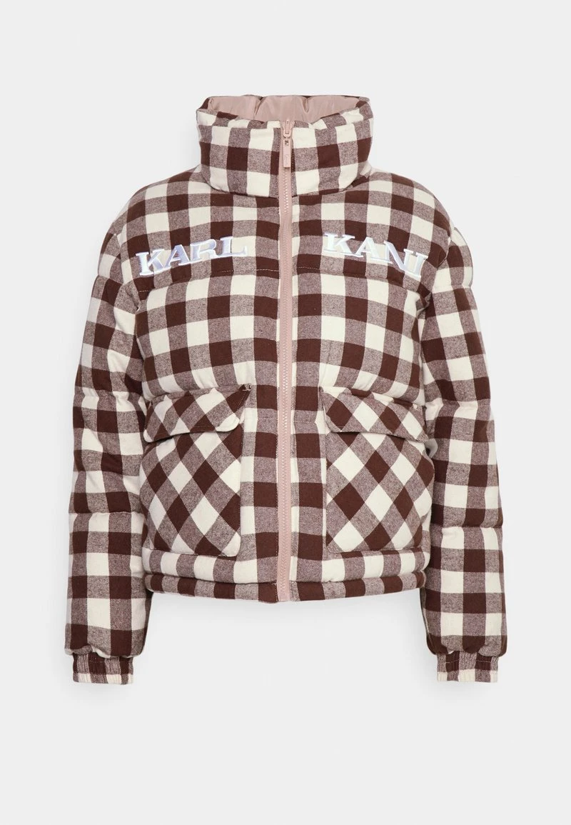 RETRO REVERSIBLE PUFFER JACKET - Winterjacke - taupe Karl Kani RETRO REVERSIBLE PUFFER JACKET - Winterjacke - Taupe, Damen -Outlet KARL KANI Store d0f62ebbb8024a3b859dab16a4dc5963