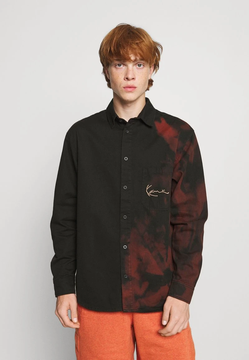 SMALL SIGNATURE BLEACHED SHIRT - Hemd - black Karl Kani SMALL SIGNATURE BLEACHED SHIRT - Hemd - Black, Herren -Outlet KARL KANI Store d1075f81e2d14fe3bbad3bd3ecfa6f2b