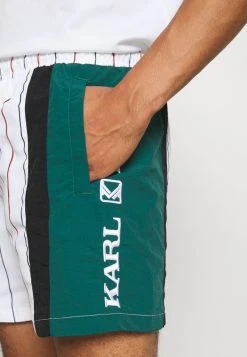 Karl Kani RETRO BLOCK PINSTRIPE - Shorts - White, Herren -Outlet KARL KANI Store d252cfc0a6e9405daa5491d3d83970c2