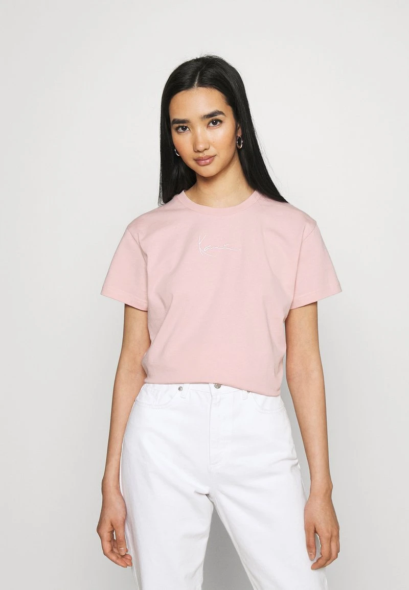 Karl Kani SMALL SIGNATURE TEE - T-Shirt Basic - Rose, Damen 3 Karl Kani SMALL SIGNATURE TEE - T-Shirt Basic - Rose, Damen