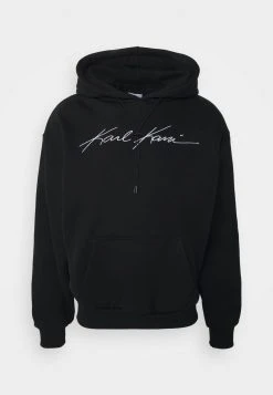 Karl Kani AUTOGRAPH HOODIE UNISEX - Kapuzenpullover - Black