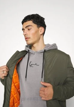 Karl Kani UNISEX SMALL SIGNATURE OS HOODIE BLEACHED - Sweatshirt - Grey -Outlet KARL KANI Store d5afe182dc6145108d48b3191b955e52