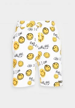 KARL KANI X SMILEY® SMALL SIGNATURE UNISEX - Shorts - White 10 KARL KANI X SMILEY® SMALL SIGNATURE UNISEX - Shorts - White -Outlet KARL KANI Store d66bb36773dd4e4096acd2e57b211fc3