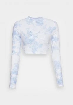 Karl Kani SIGNATURE TIE DYE CROPPED - Langarmshirt - White, Damen -Outlet KARL KANI Store d6ce6b697c4643cf8c9e80f39b21f68c