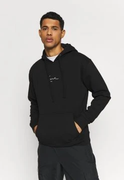 Karl Kani SIGNATURE HOODIE - Kapuzenpullover - Black/white, Herren