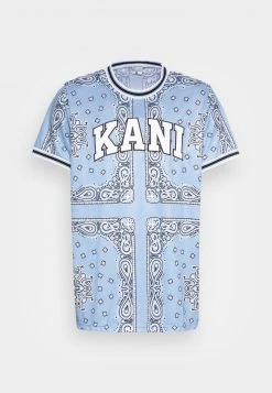 Karl Kani UNISEX SERIF TEE - T-Shirt Print - Blue -Outlet KARL KANI Store d70163a015a440f484d127a4254629d8