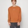 Karl Kani SMALL SIGNATURE CREW UNSIEX - Sweatjacke - Ocher, Unisex