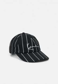 Karl Kani SIGNATURE PINSTRIPE UNISEX - Cap - Black