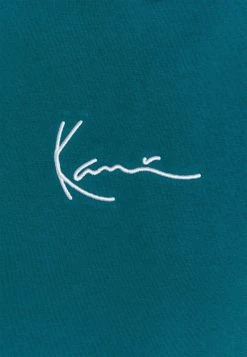 Karl Kani UNISEX SMALL SIGNATURE ESSENTIAL HOODIE - Sweatshirt - Petrol -Outlet KARL KANI Store d8f919d1367347d2b5773527ab55be8a