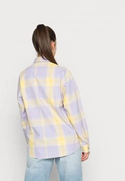 Karl Kani CHEST SIGNATURE - Hemdbluse - Purple, Damen -Outlet KARL KANI Store dadafce0f5d849a5ba44e84173f7159d