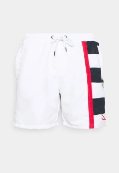 Karl Kani SIGNATURE BLOCK - Shorts - White, Herren -Outlet KARL KANI Store db643e396e4144efb60306e09cce866d
