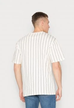 Karl Kani AUTOGRAPH PINSTRIPE TEE UNISEX - T-Shirt Basic - Cream 4 Karl Kani AUTOGRAPH PINSTRIPE TEE UNISEX - T-Shirt Basic - Cream -Outlet KARL KANI Store db80d3972eb742b9beaab5a0b3290847