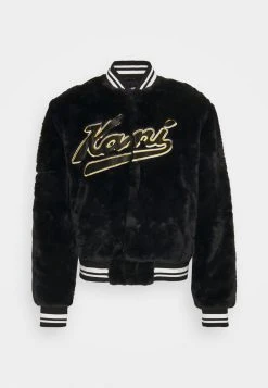 Karl Kani VARSITY COLLEGE JACKET UNISEX - Bomberjacke - Black