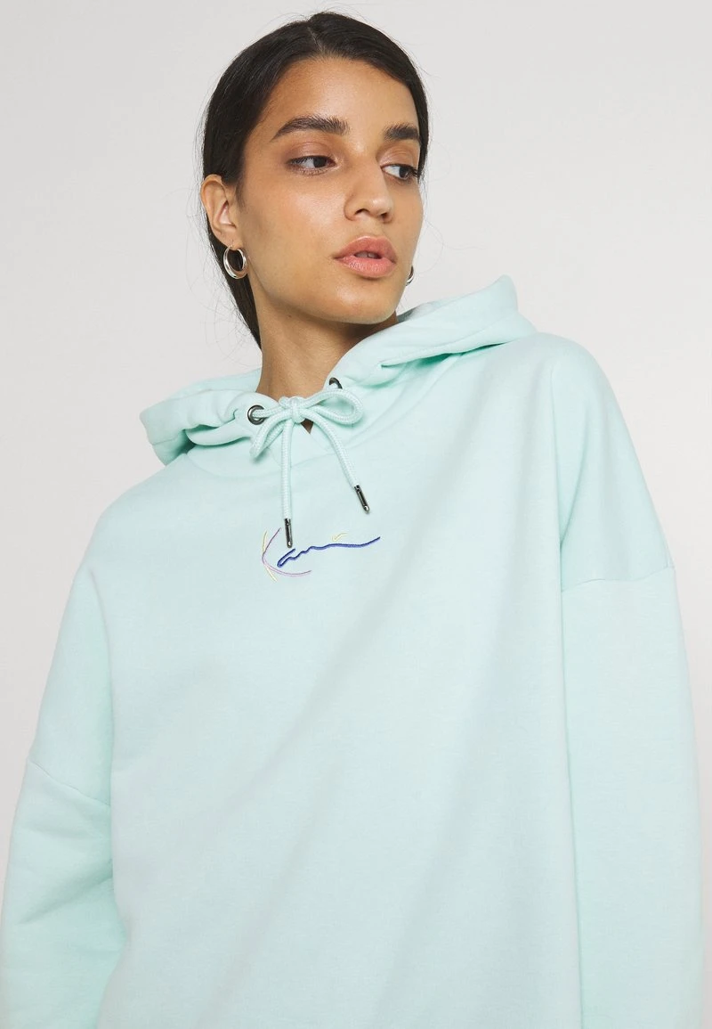 Karl Kani SMALL SIGNATURE HOODIE - Sweatshirt - Mint, Damen 6 Karl Kani SMALL SIGNATURE HOODIE - Sweatshirt - Mint, Damen – Bild 4