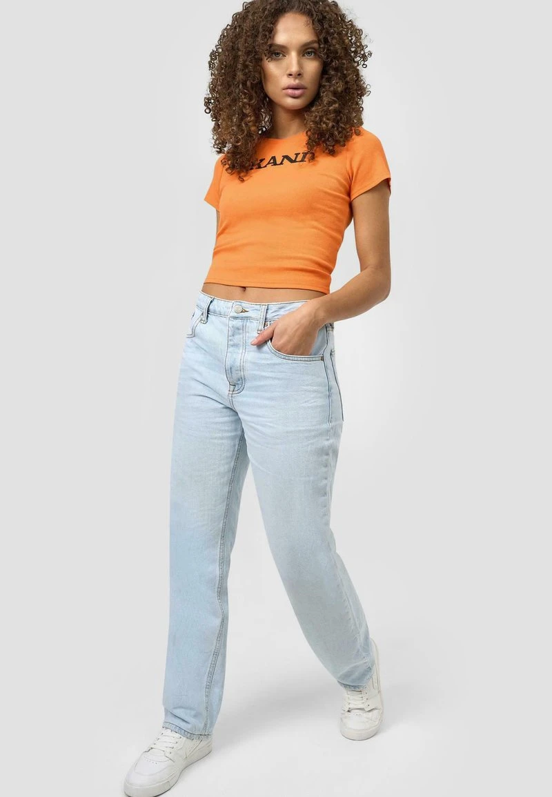 T-Shirt print - orange Karl Kani T-Shirt Print - Orange, Damen -Outlet KARL KANI Store dce9193b9fd144acbf541276821349d6