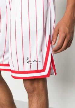 Karl Kani SMALL SIGNATURE UNISEX - Shorts - White -Outlet KARL KANI Store dd3b88765cef42368484bf9d1697f37a