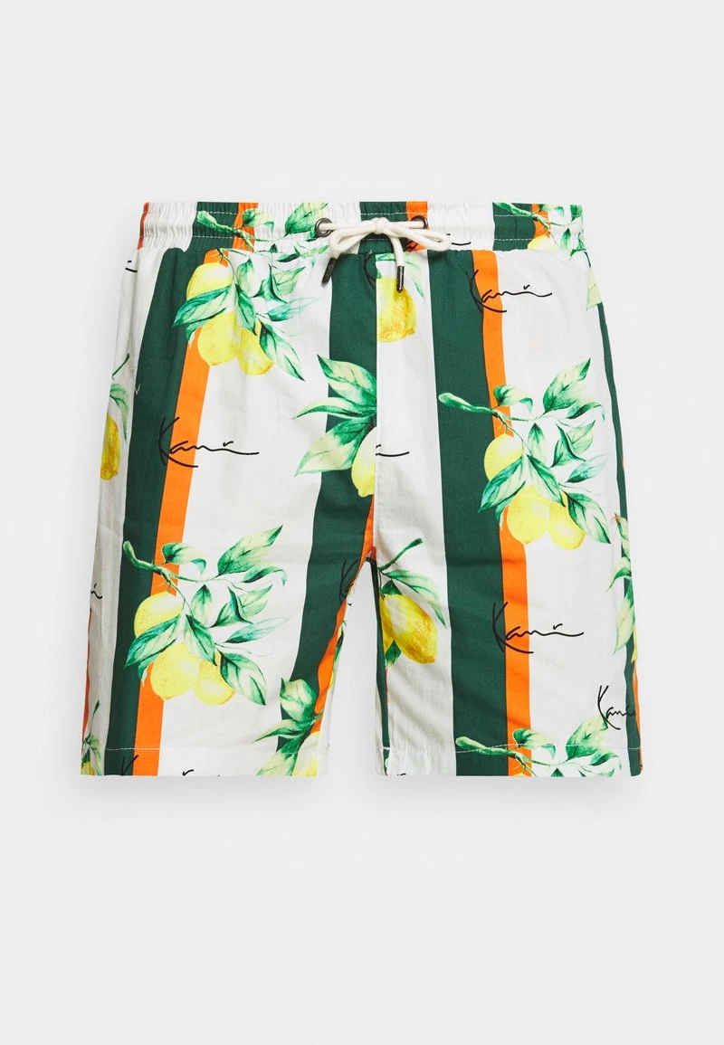 Karl Kani SMALL SIGNATURE RESORT - Shorts - White, Herren 6 Karl Kani SMALL SIGNATURE RESORT - Shorts - White, Herren – Bild 4