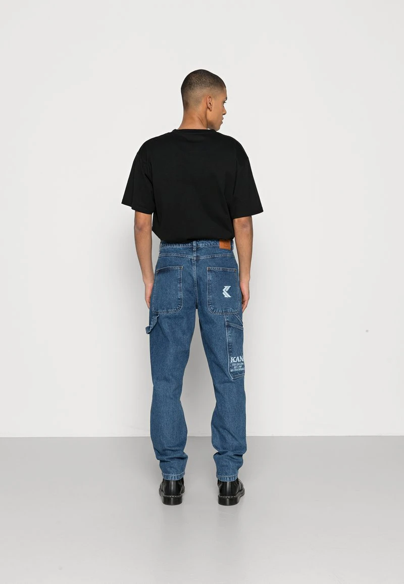 RETRO WORKWEAR - Jeans Tapered Fit - dark indigo Karl Kani RETRO WORKWEAR - Jeans Tapered Fit - Dark Indigo, Herren -Outlet KARL KANI Store decacc4a4a5b48dda77b2ddbe223e3e5