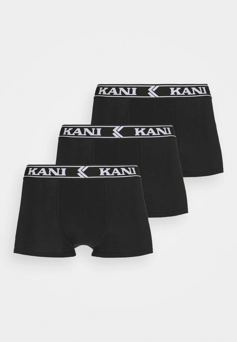 RETRO TAPE ESSENTIAL BOXER BRIEFS 3 PACK - Panties - black Karl Kani RETRO TAPE ESSENTIAL BOXER BRIEFS 3 PACK - Panties - Black, Herren -Outlet KARL KANI Store df8edf1e64ff4273a850206d00162b1e