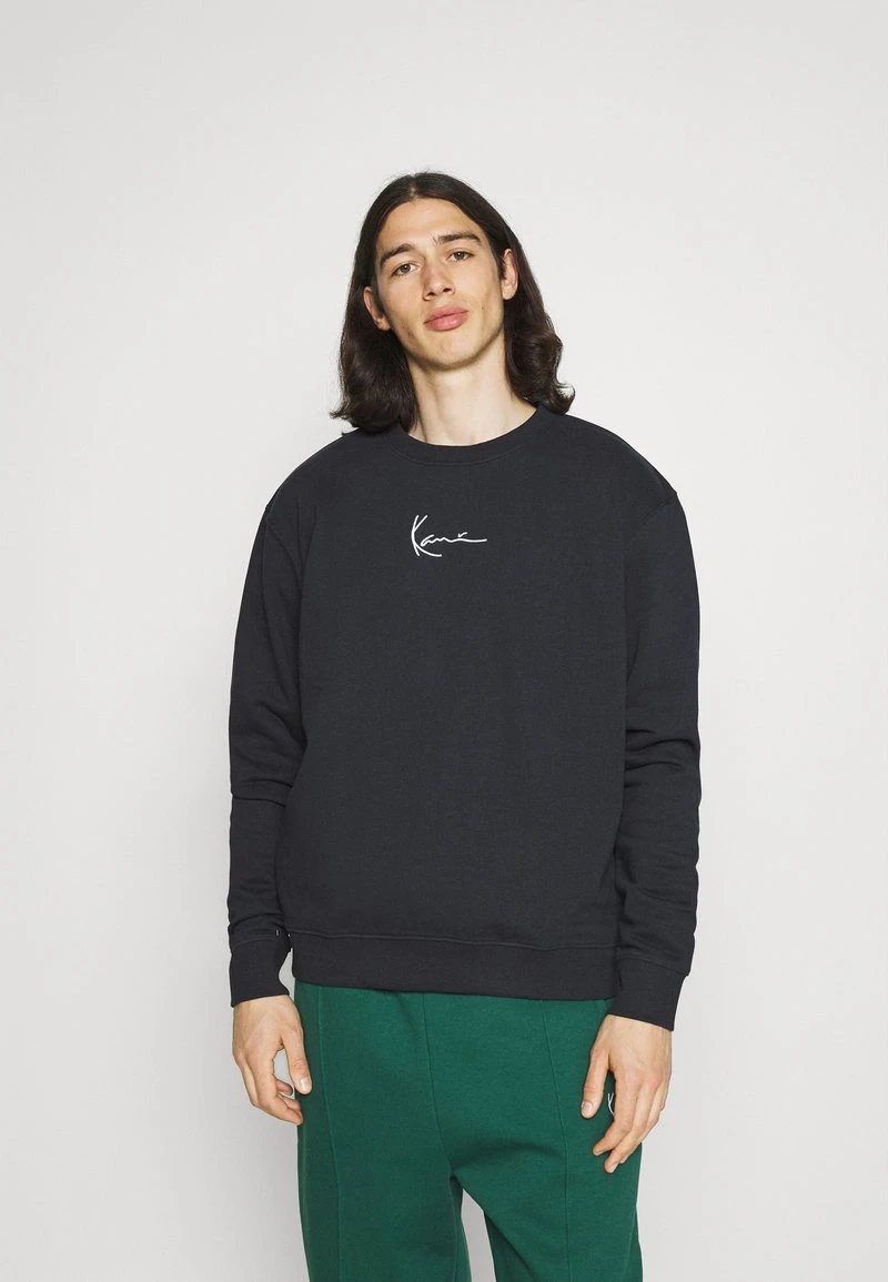 SMALL SIGNATURE CREW - Sweatshirt - navy Karl Kani SMALL SIGNATURE CREW - Sweatshirt - Navy, Herren -Outlet KARL KANI Store e0043e283991431d8506c582690590b3