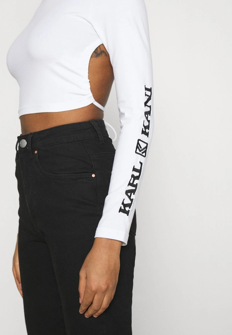 Karl Kani RETRO CROPPED - Langarmshirt - White, Damen 8 Karl Kani RETRO CROPPED - Langarmshirt - White, Damen – Bild 6