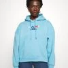 Karl Kani RETRO HOODIE - Sweatshirt - Light Blue, Damen