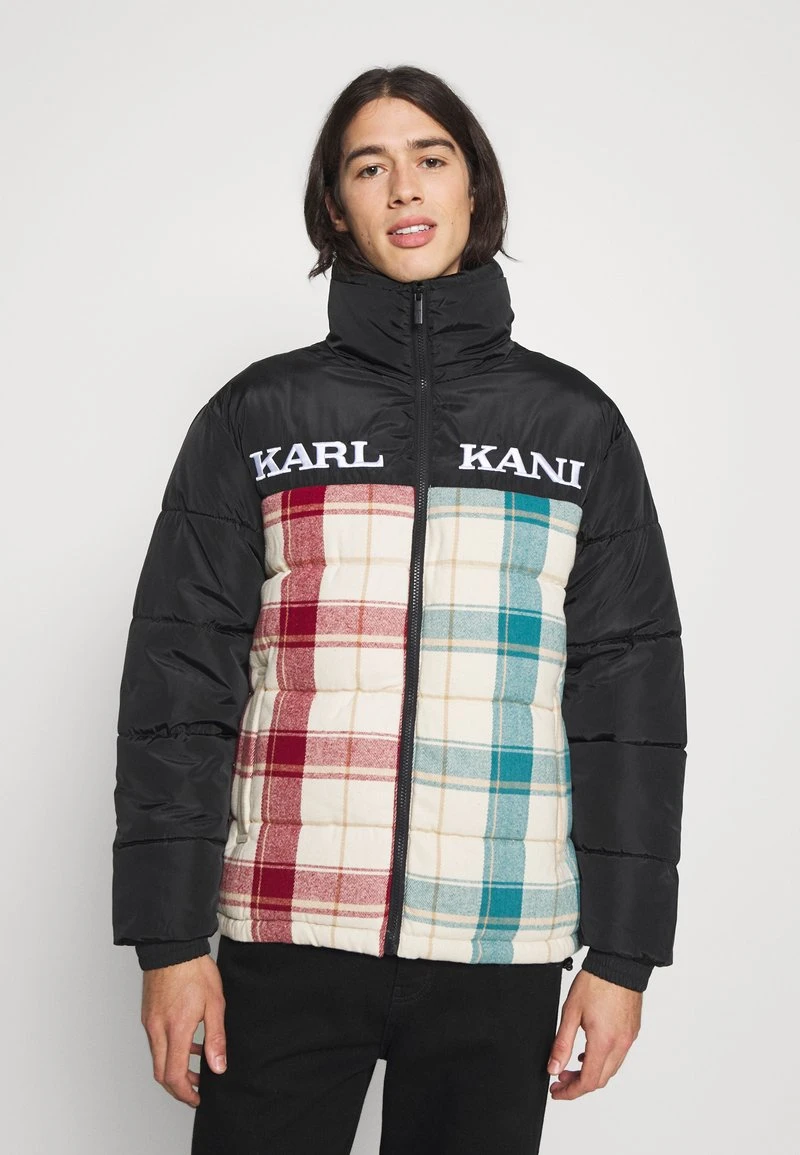 Karl Kani RETRO BLOCK PUFFER JACKET UNISEX - Winterjacke - Multicolor 3 Karl Kani RETRO BLOCK PUFFER JACKET UNISEX - Winterjacke - Multicolor