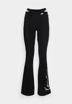 Karl Kani SIGNATURE CUT OUT - Stoffhose - Black, Damen -Outlet KARL KANI Store e295e7c8abf34bd8baddc95a50055509