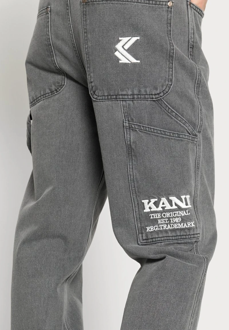 Karl Kani RETRO BAGGY WORKWEAR - Jeans Relaxed Fit - Light Grey, Herren 7 Karl Kani RETRO BAGGY WORKWEAR - Jeans Relaxed Fit - Light Grey, Herren – Bild 5