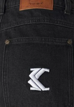 Karl Kani WASHED - Jeans Shorts - Black, Damen -Outlet KARL KANI Store e3e3c2cd8df94895817cad98fc1dd364