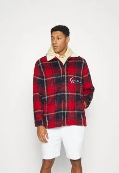 Karl Kani CHEST SIGNATURE SHIRT JACKET UNISEX - Übergangsjacke - Black